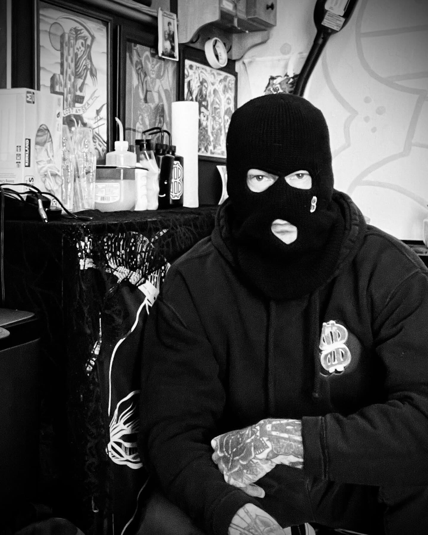 Tattoo work by Kasey Smith at Santa Cruz Tattoo