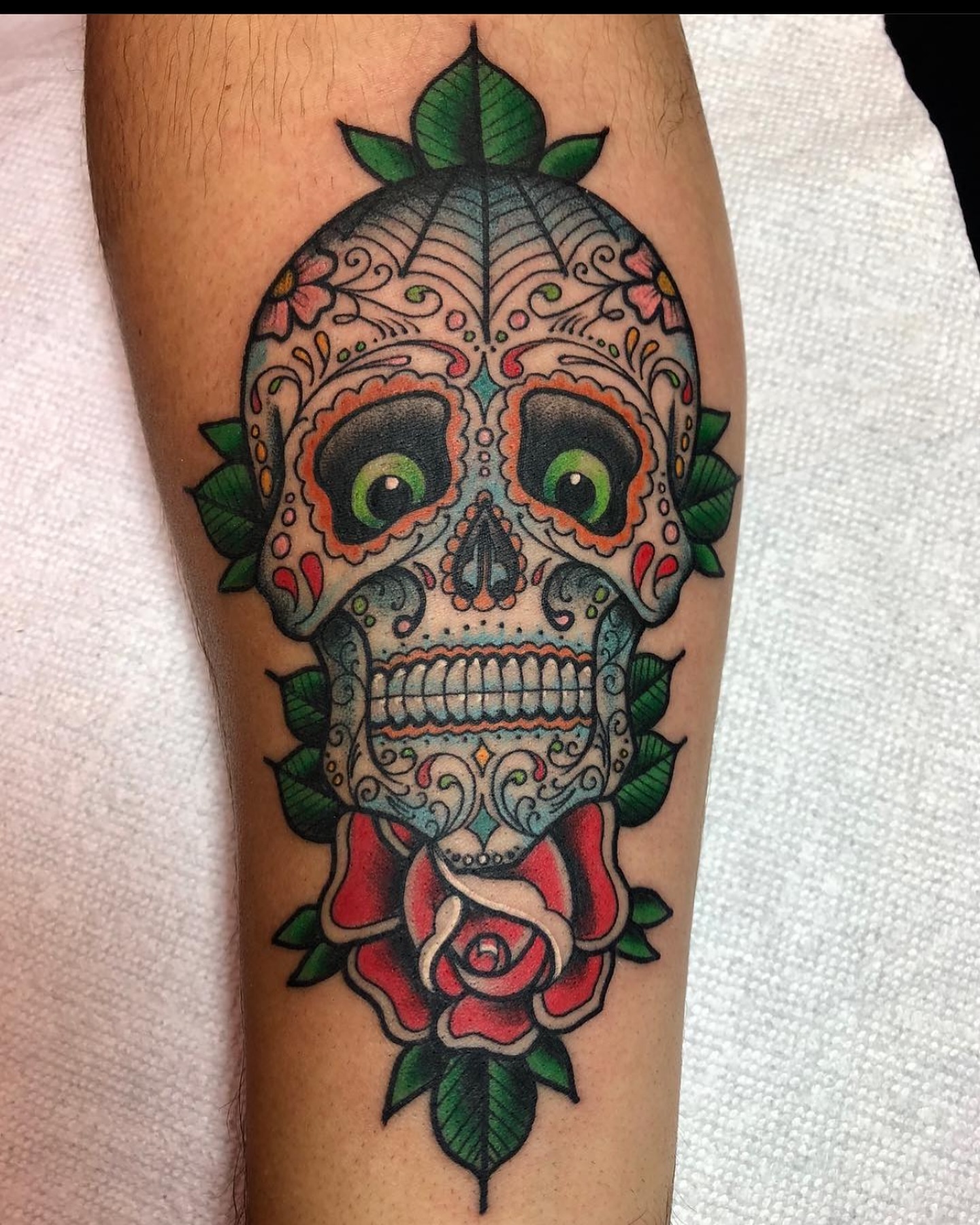 Tattoo by Kasey Smith at Santa Cruz Tattoo