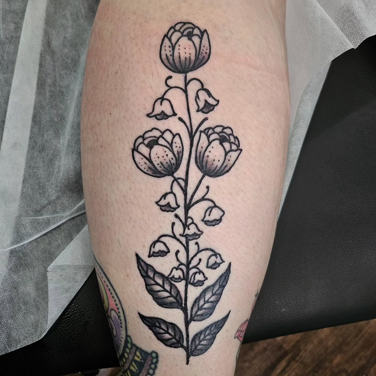 Custom tattoo at Santa Cruz Tattoo in Santa Cruz California